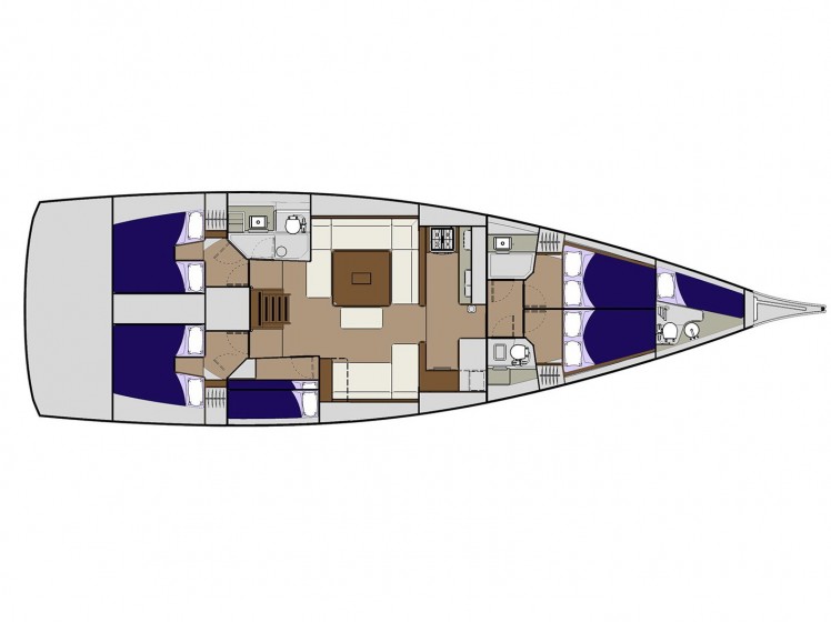 Dufour 560 - Yacht Charter Sailica