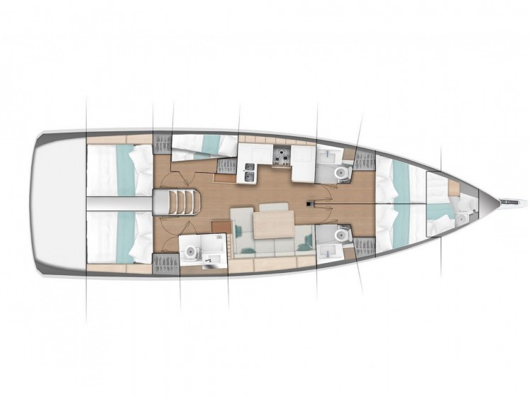 Sun Odyssey 490 - Yacht Charter Sailica