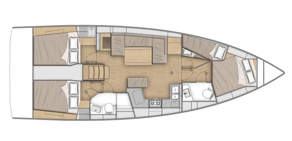 Oceanis 40.1 - Yacht Charter Sailica