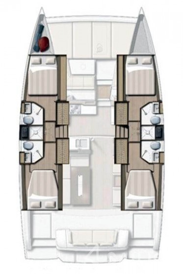 Bali 4.2 - Yacht Charter Sailica