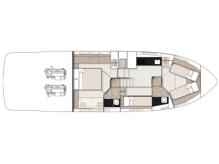 Fairline Squadron 50 - Yacht Charter Sailica