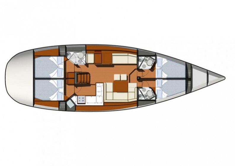 Sun Odyssey 50DS - Yacht Charter Sailica