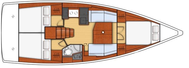 Oceanis 38.1 - Yacht Charter Sailica
