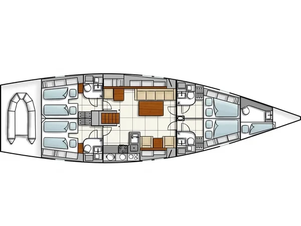 Hanse 540e - Yacht Charter Sailica
