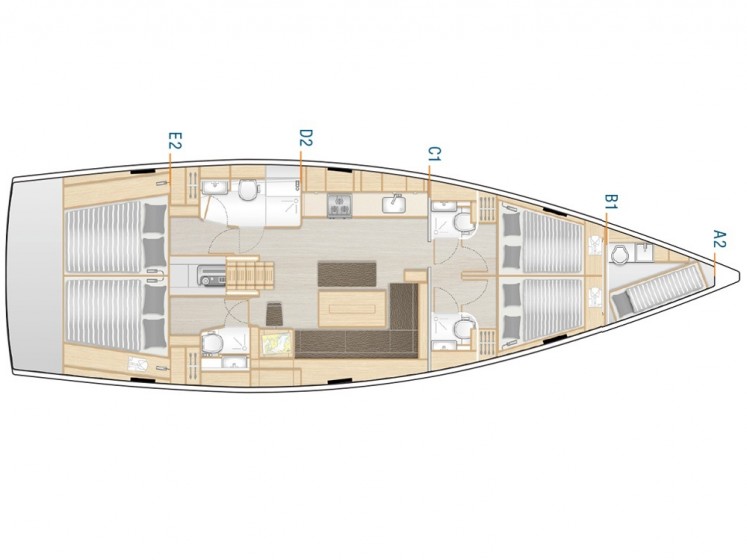 Hanse 508 - Yacht Charter Sailica