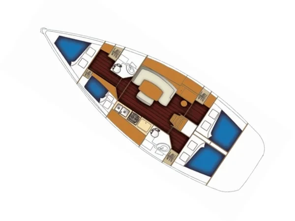Cyclades 43.4 - Yacht Charter Sailica