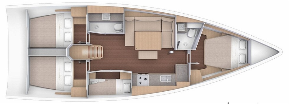 Dufour 430 - Yacht Charter Sailica