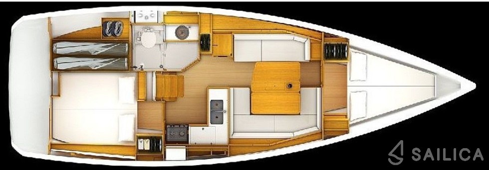 Sun Odyssey 389 - Yacht Charter Sailica