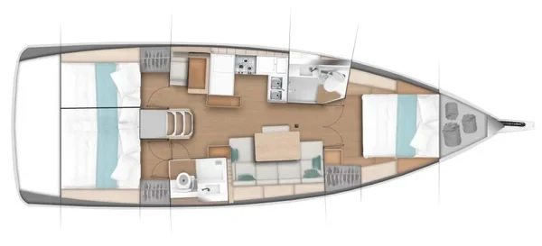 Sun Odyssey 440 - Yacht Charter Sailica