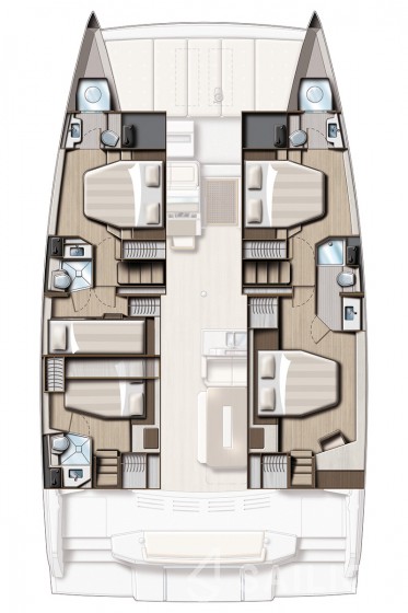 Bali 4.8  - Yacht Charter Sailica