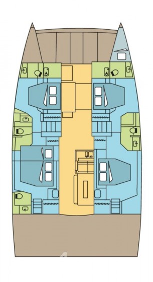 Bali 4.8  - Yacht Charter Sailica