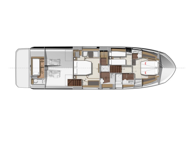 Prestige 590 Fly - Yacht Charter Sailica