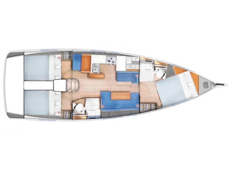 Sun Odyssey 410 - Yacht Charter Sailica