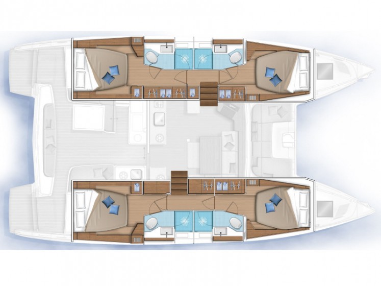Lagoon 46  - Yacht Charter Sailica