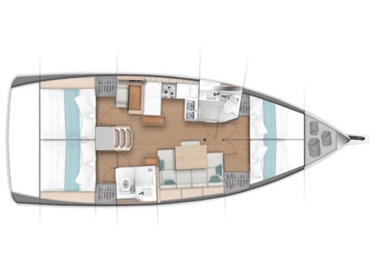 Sun Odyssey 440 - Yacht Charter Sailica