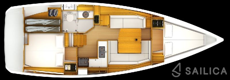 Sun Odyssey 389 - Yacht Charter Sailica
