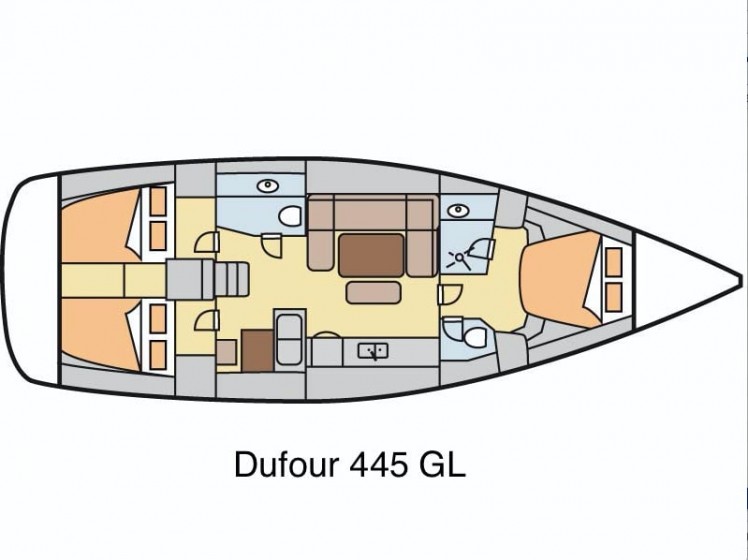 Dufour 445 Grand Large - Yacht Charter Sailica