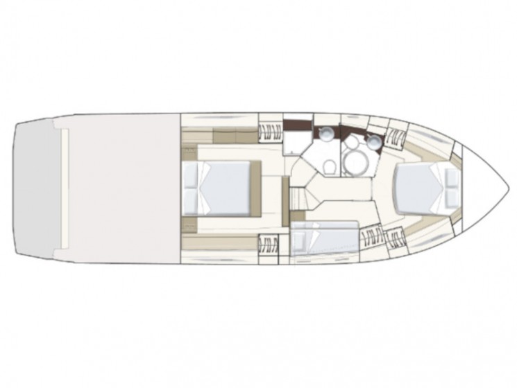 Ferretti 450 - Yacht Charter Sailica