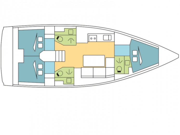 Dufour 390 Grand Large - Yacht Charter Sailica