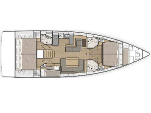 Oceanis 51.1 - Yacht Charter Sailica