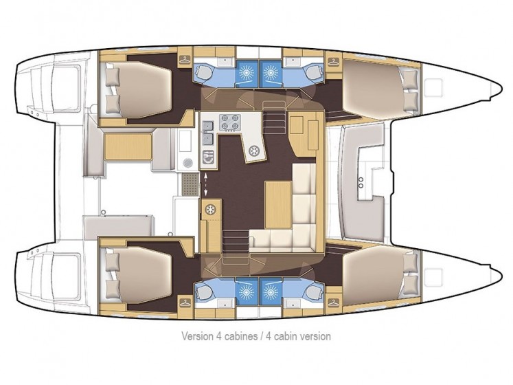 Lagoon 46  - Yacht Charter Sailica