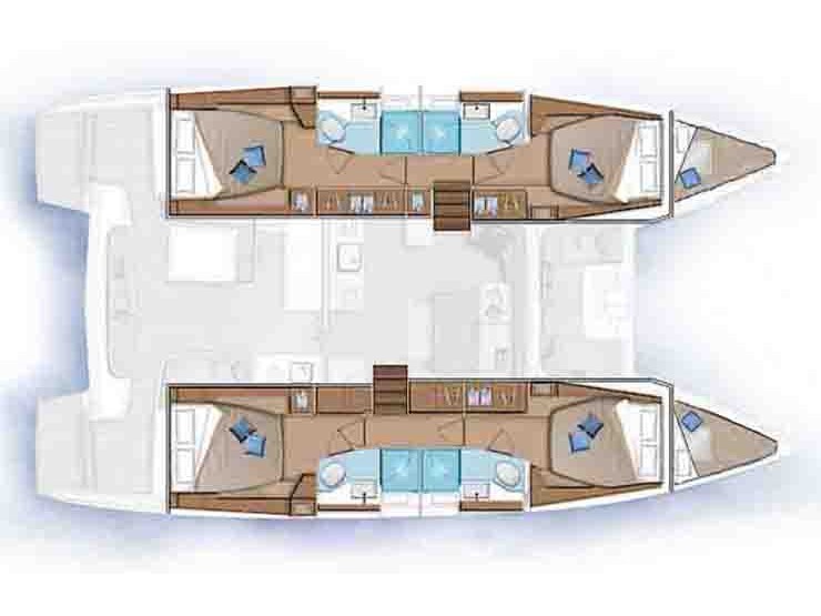 Lagoon 46  - Yacht Charter Sailica