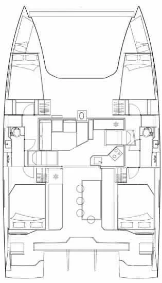 Nautitech 40 open NEW - 4 + 2 cab. - Yacht Charter Sailica