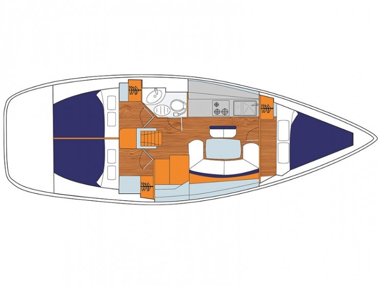 Sun Odyssey 389 - Yacht Charter Sailica