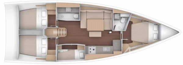 Dufour 430 - Yacht Charter Sailica