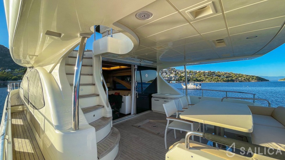 Azimut 75 Flybridge - Yacht Charter Sailica