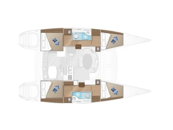 Lagoon 380 S2 - Yacht Charter Sailica