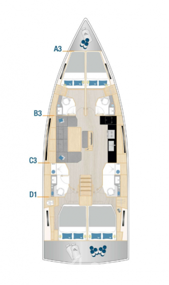 Hanse 460 - Yacht Charter Sailica