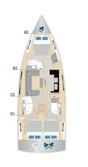 Hanse 460 - Yacht Charter Sailica