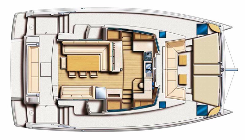 Bali 4.1 - Yacht Charter Sailica