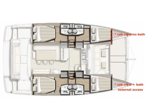 Bali 4.1 - Yacht Charter Sailica