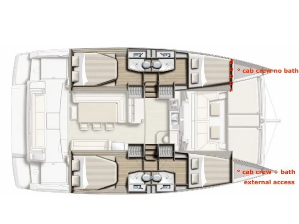 Bali 4.1 - Yacht Charter Sailica