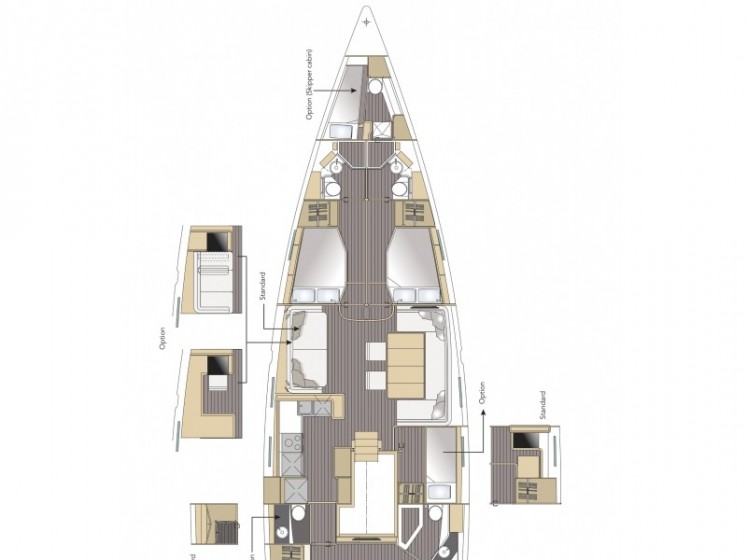 Jeanneau 64 - Yacht Charter Sailica