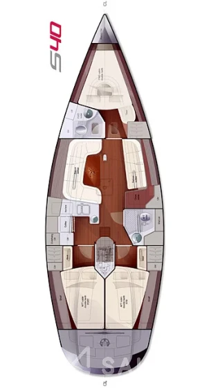 Salona 40 - Yacht Charter Sailica