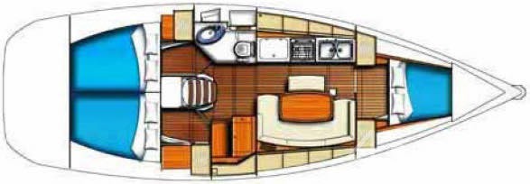 Oceanis 393 - Yacht Charter Sailica