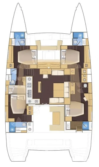Lagoon 560 S2 - Yacht Charter Sailica