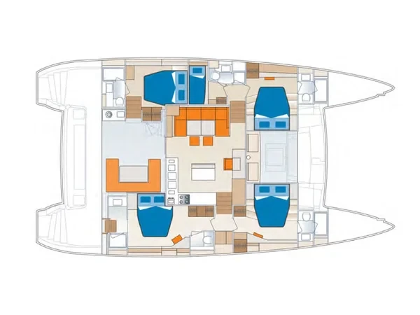 Lagoon 560 S2 - Yacht Charter Sailica