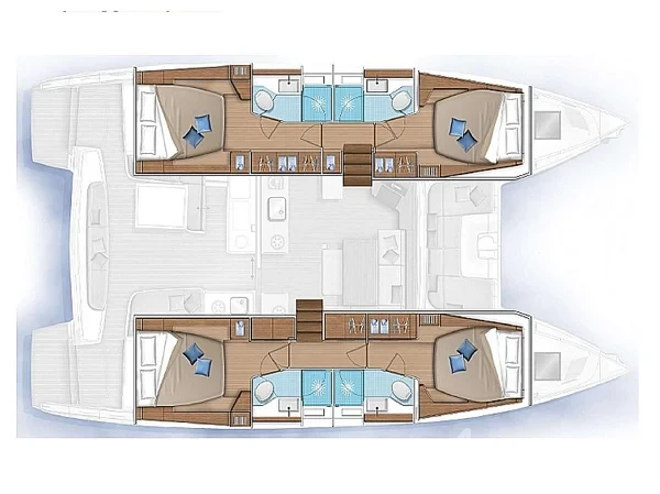 Lagoon 46  - Yacht Charter Sailica