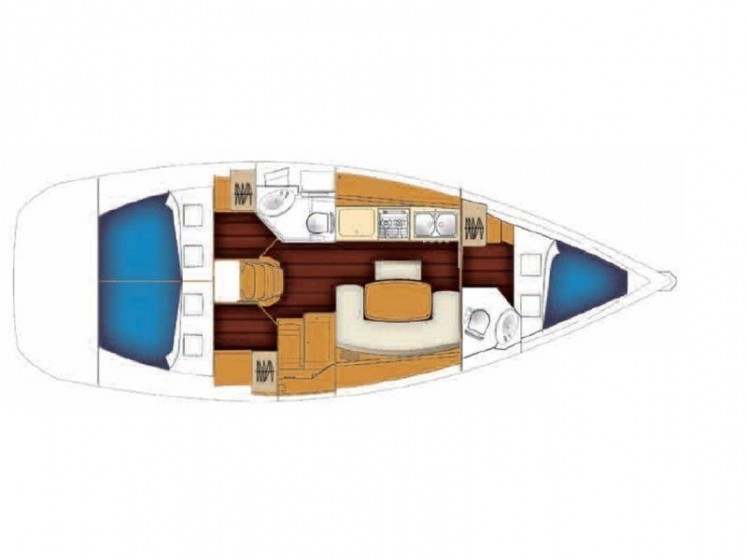 Cyclades 39.3 - Yacht Charter Sailica