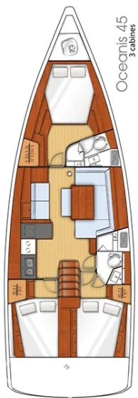 Oceanis 45 - Yacht Charter Sailica