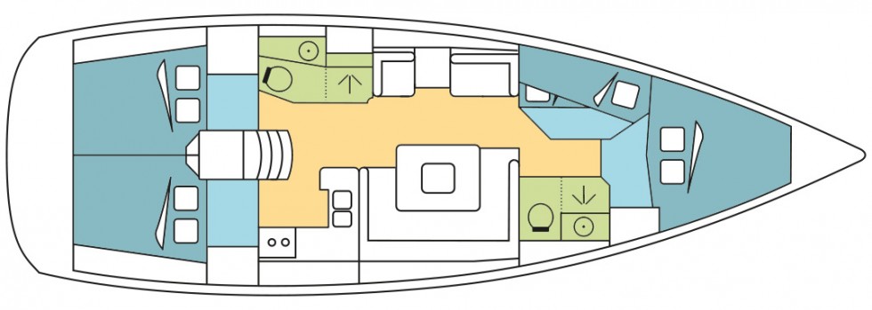Sun Odyssey 449 - Yacht Charter Sailica