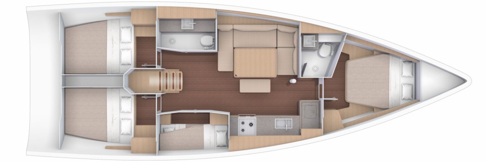 Dufour 430 - Yacht Charter Sailica