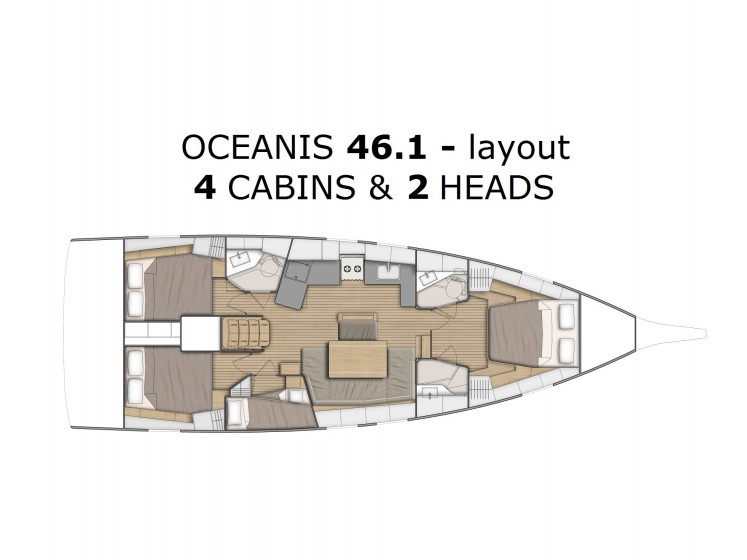 Oceanis 46.1 - Yacht Charter Sailica