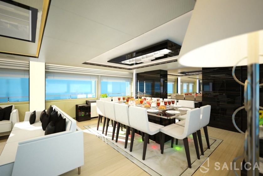 Majesty 122 - Yacht Charter Sailica