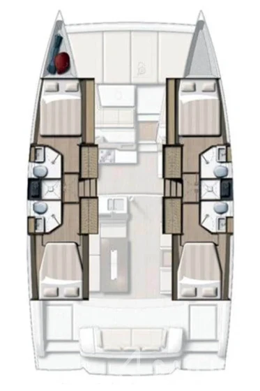 Bali 4.2 - Yacht Charter Sailica