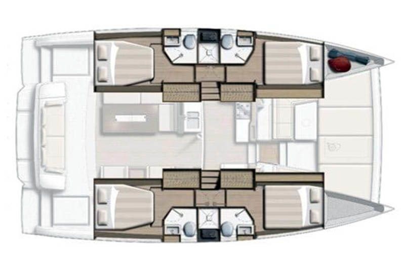 Bali 4.2 - Yacht Charter Sailica